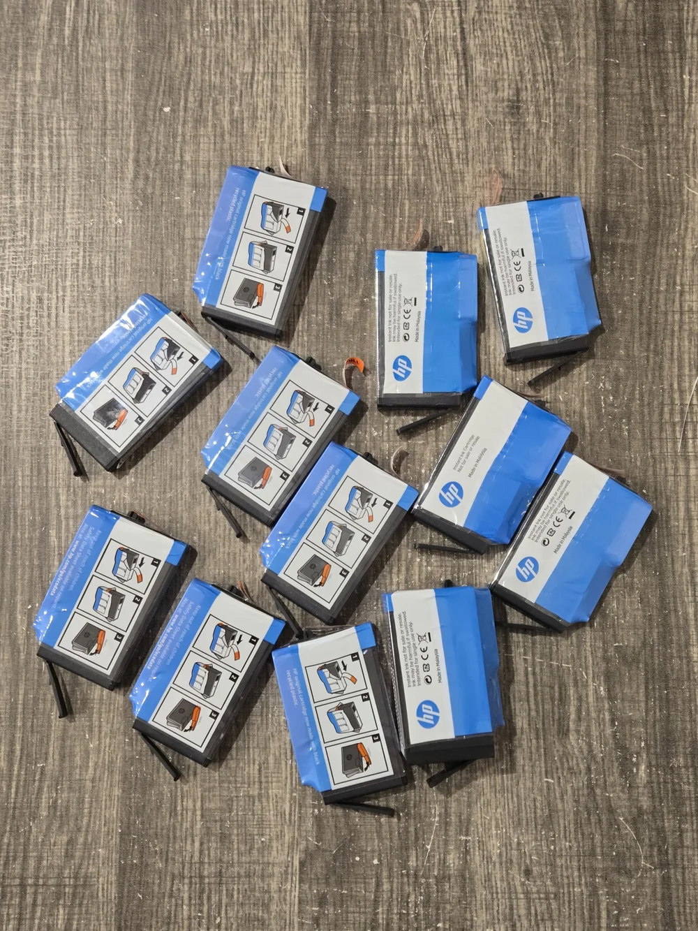HP Instant Ink Lot Cyan, Yellow, Magenta, Black 902 903 904 905 Dates Vary